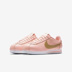 Nike Cortez Arctic Orange Metallic Gold